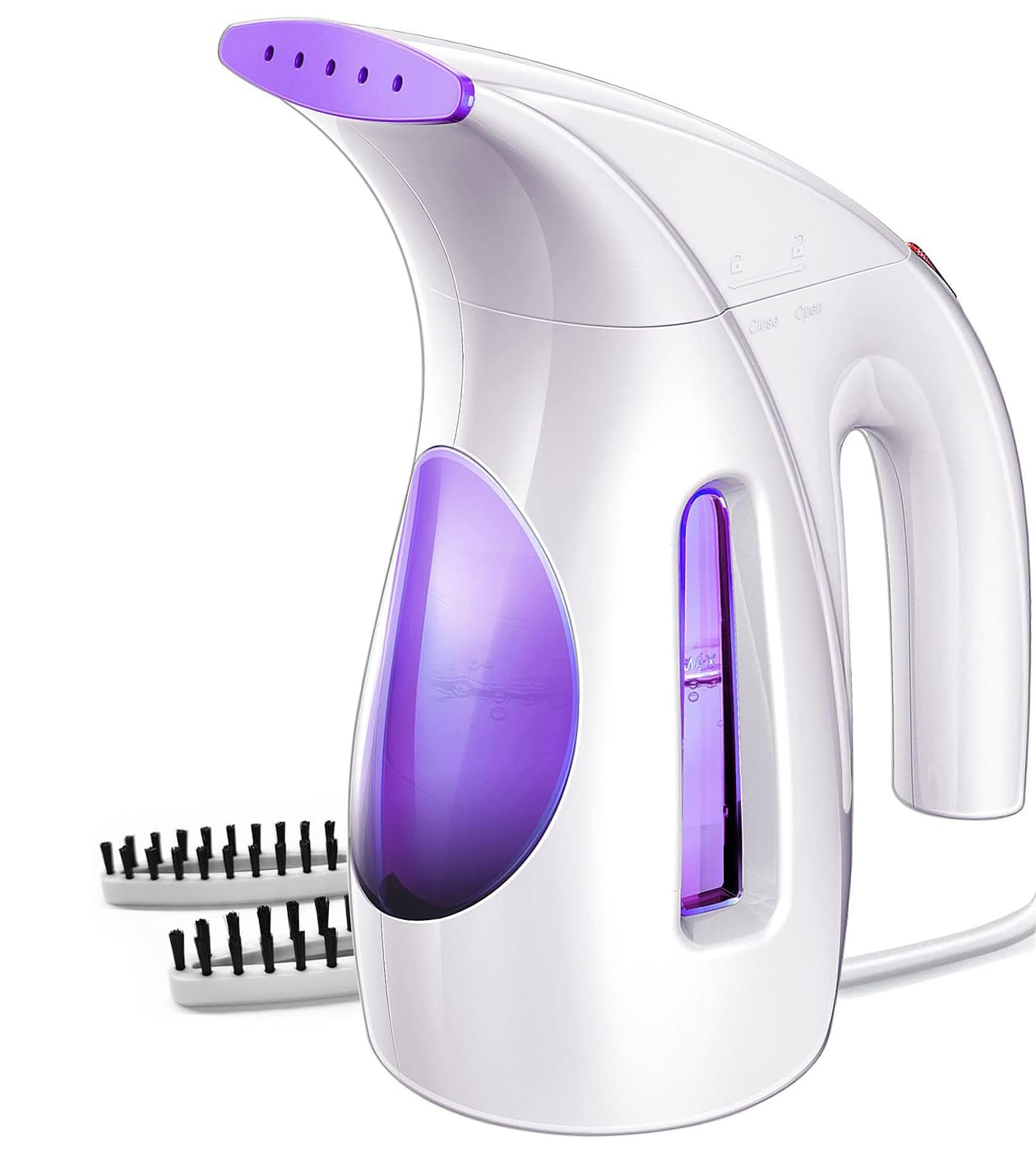 HiLIFE Steamer for Clothes, Portable Handheld Clothing Steamer, 240ml Big Capacity, 700W, Strong Power, Fabric Quick Wrinkle Remover with Brush for Home, Office(ONLY 120V) -Blue