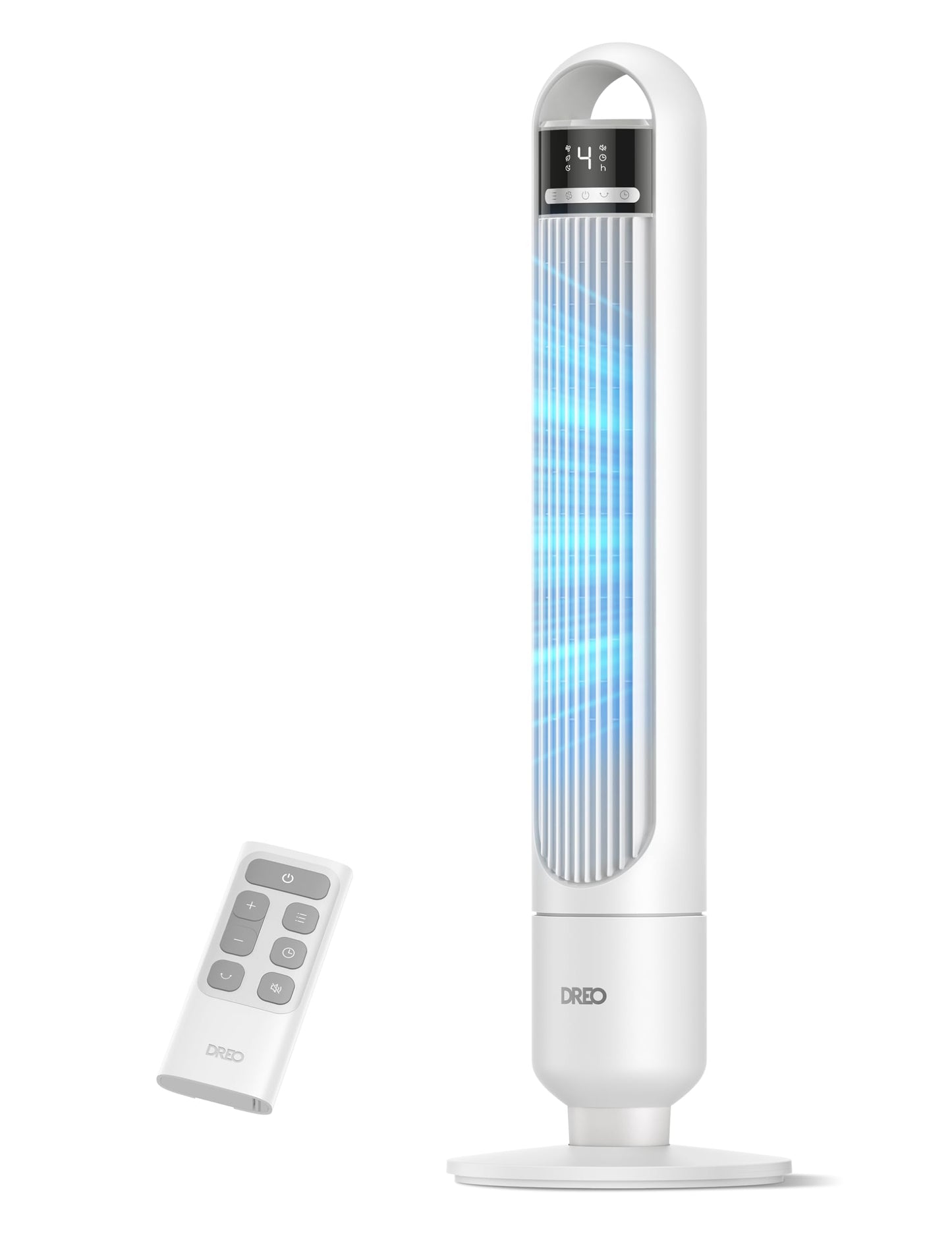 DREO Tower Fan for Bedroom, 28ft/s Velocity, Ultra Quiet Fan, 8 Speeds