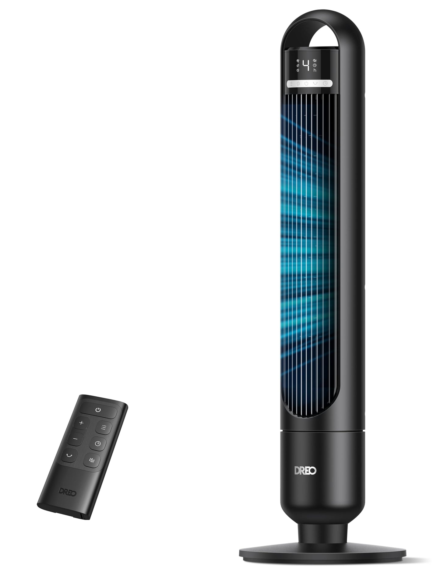DREO Tower Fan for Bedroom, 28ft/s Velocity, Ultra Quiet Fan, 8 Speeds