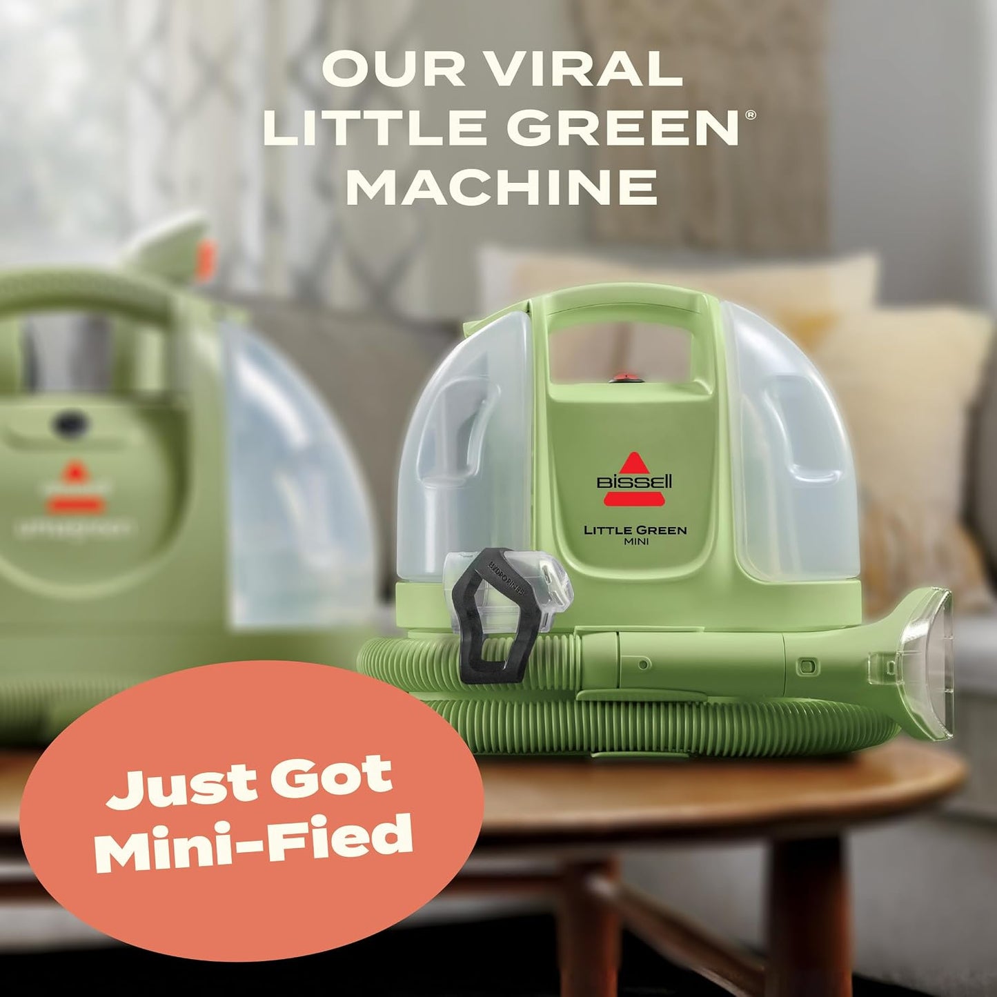 BISSELL Little Green Mini Portable Carpet Cleaner, 4075