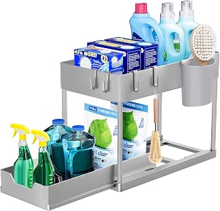 Organizador de Fregadero Modular Cinza