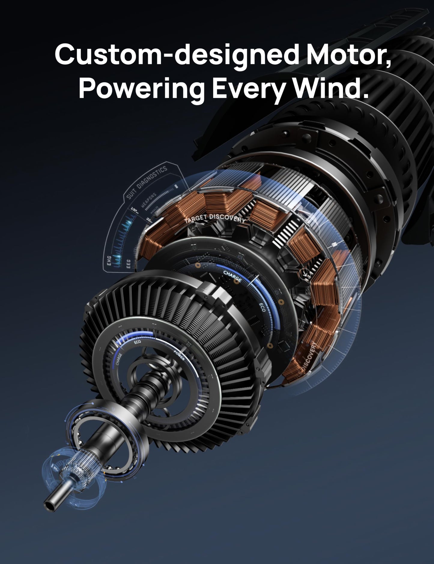 DREO Tower Fan for Bedroom, 28ft/s Velocity, Ultra Quiet Fan, 8 Speeds