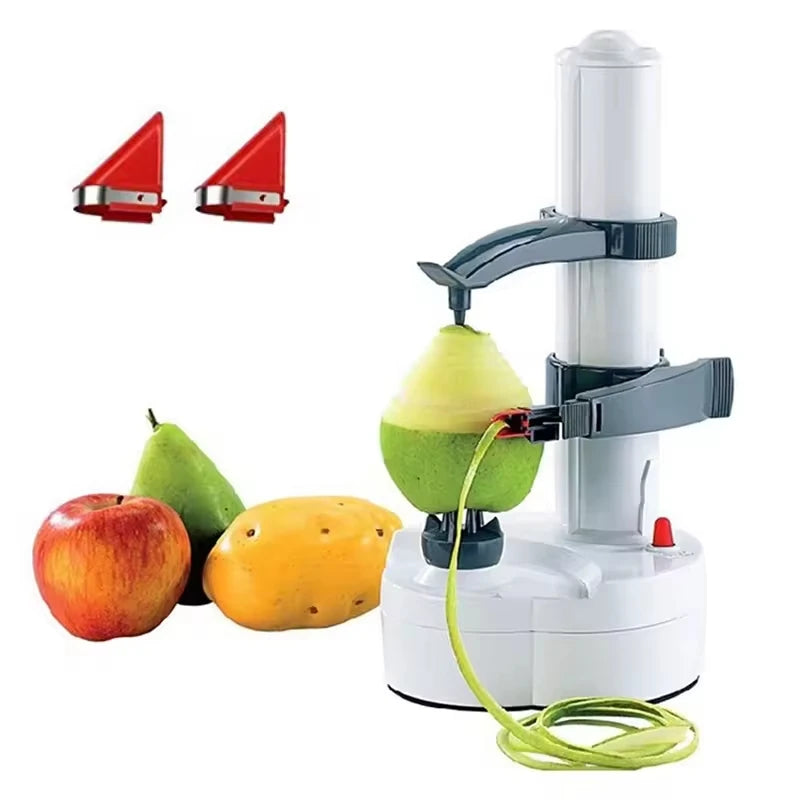 Multifunction Electric Peeler for Fruit Vegetables Kitchen Potato Cutter Machine Stainless Steel Automatic Apple Peeler