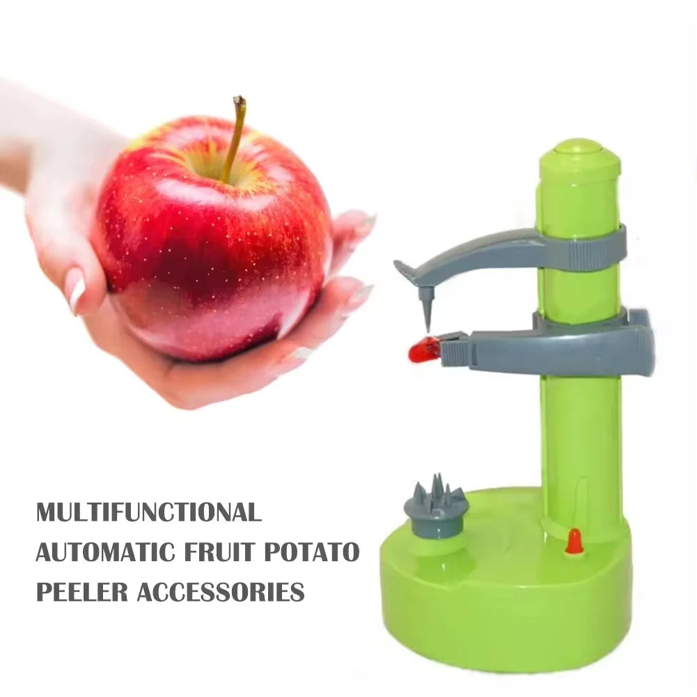 Multifunction Electric Peeler for Fruit Vegetables Kitchen Potato Cutter Machine Stainless Steel Automatic Apple Peeler
