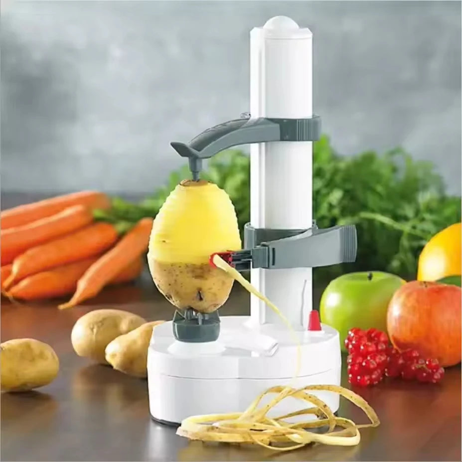 Multifunction Electric Peeler for Fruit Vegetables Kitchen Potato Cutter Machine Stainless Steel Automatic Apple Peeler