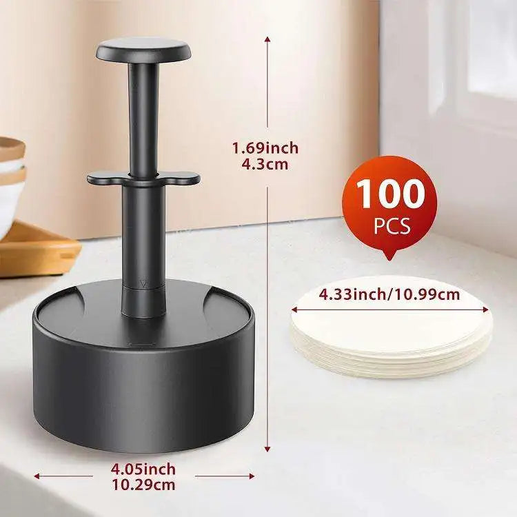 2024 New ABS Round Press Type Burger Patty Presser Home Kitchen Manual Meat Presser