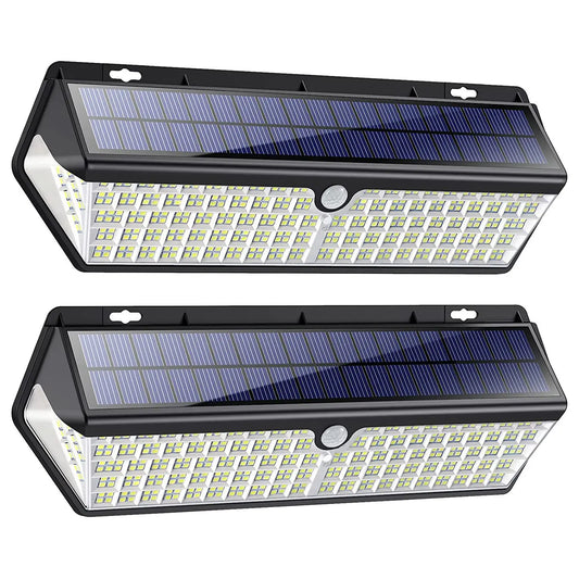 Outdoor LED Wall Light IP65 Waterproof Solar Garden Street Lamp with Intelligent Design