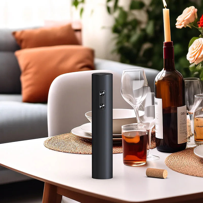 Portable Automatic Wine Opener Set Battery Style Electric Wine Corkscrew