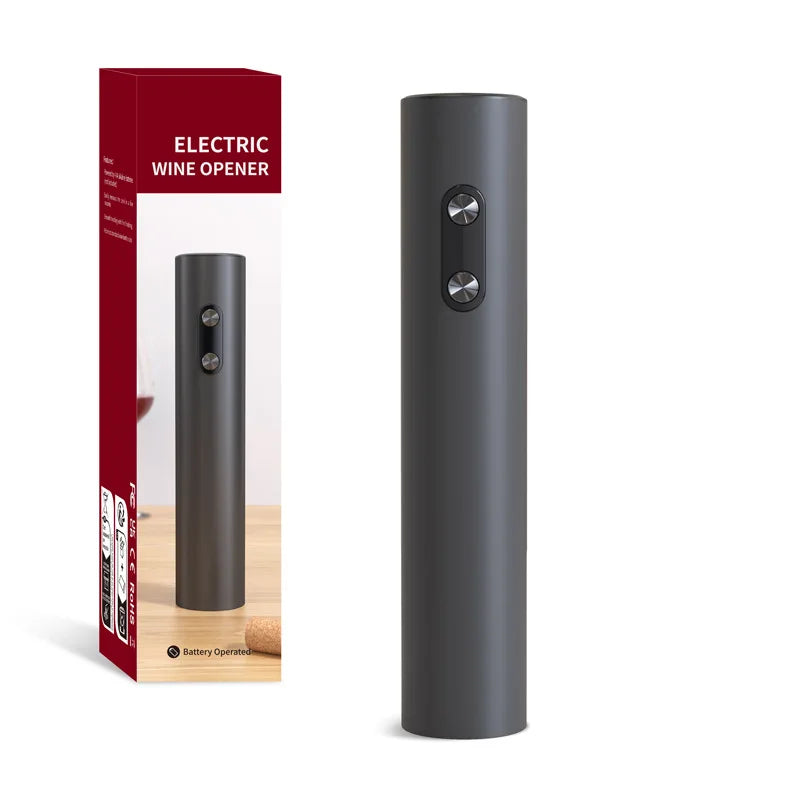 Portable Automatic Wine Opener Set Battery Style Electric Wine Corkscrew