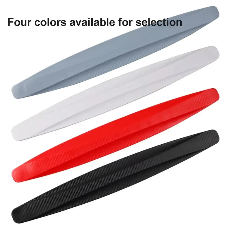 2pcs Car Bumper Protector Strip Guard Corner Protection Strips Scratch Protector Crash Anti-Collision Auto Accessories
