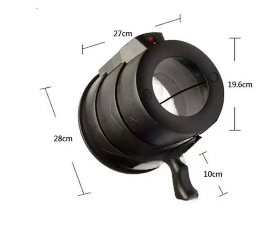 American Genuine AIRZOOKA Children's Day Air Cannon Tricky Trick Funny Technology Creative Vent Collectible Model Toy Gift