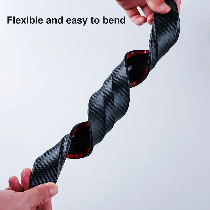 2pcs Car Bumper Protector Strip Guard Corner Protection Strips Scratch Protector Crash Anti-Collision Auto Accessories