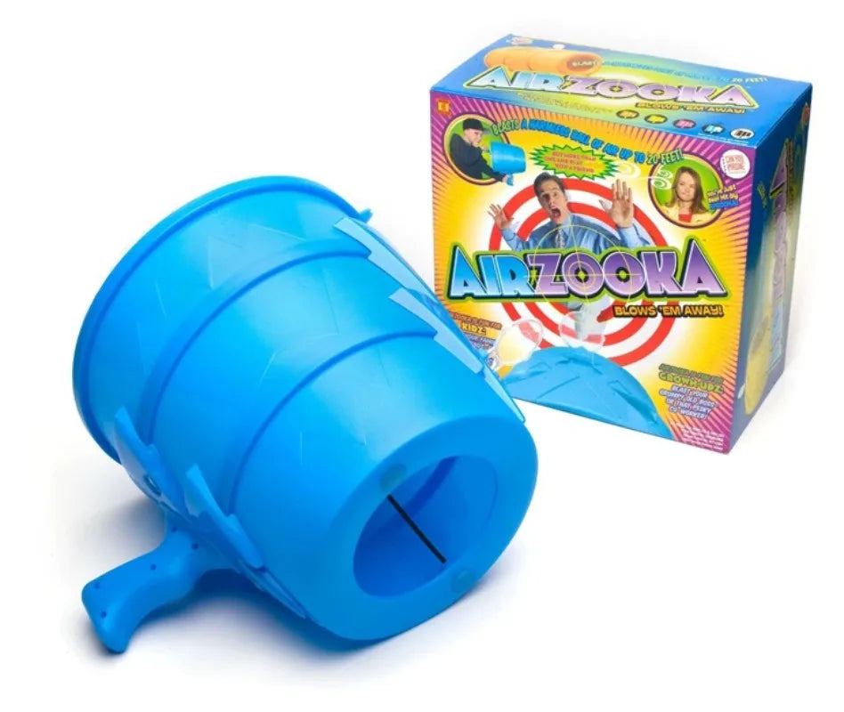 American Genuine AIRZOOKA Children's Day Air Cannon Tricky Trick Funny Technology Creative Vent Collectible Model Toy Gift