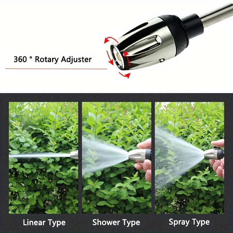 High-Pressure Car Washing Water Gun, External RV Cleaning, Foam Kettle Cleaning, Garden Water Hose Nozzle, Garden Shower,
