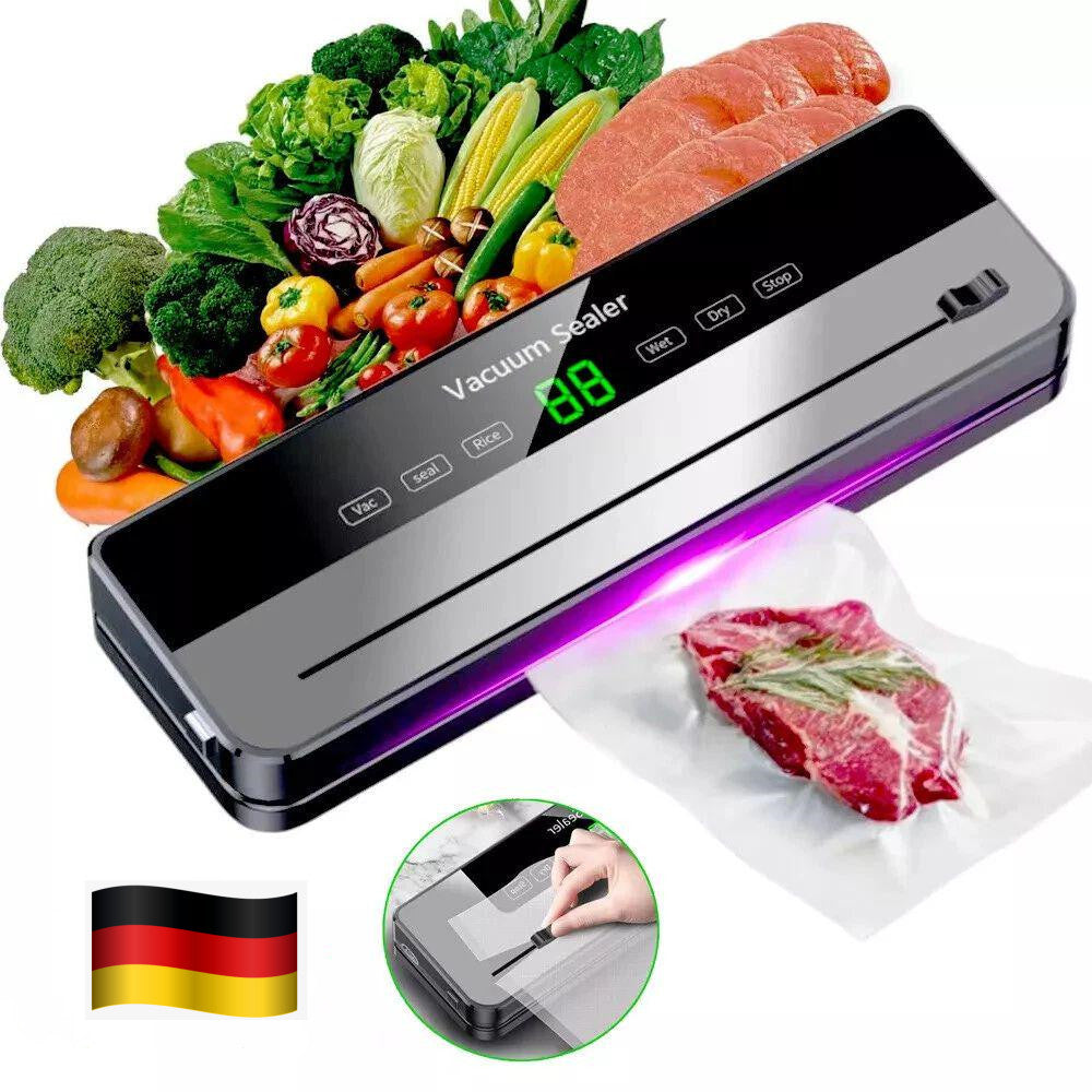 8-in-1 Vacuum Sealer Vacuum Sealer Vacuum Machine with 100 Vacuum Bags Lightweight