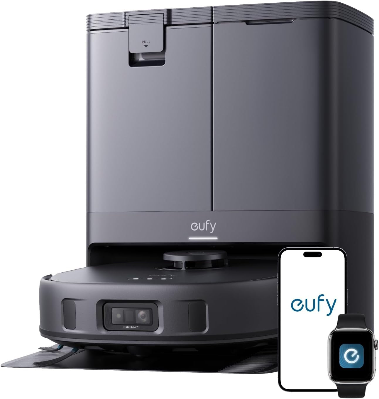 eufy X10 Pro Omni Robot Vacuum and Mop Combo, All-in-One  -Certified Refurbished