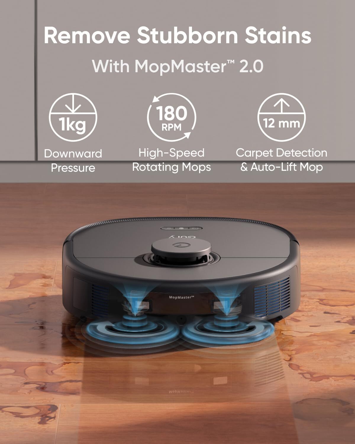 eufy X10 Pro Omni Robot Vacuum and Mop Combo, All-in-One  -Certified Refurbished