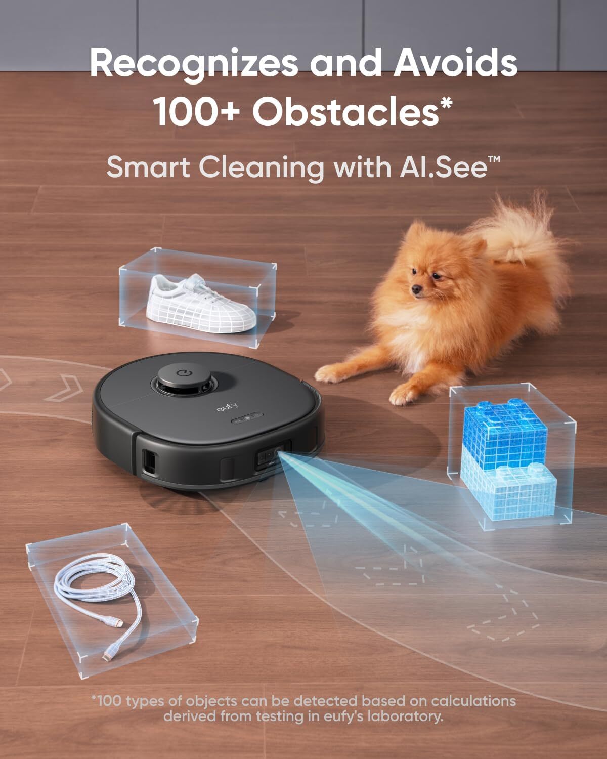 eufy X10 Pro Omni Robot Vacuum and Mop Combo, All-in-One  -Certified Refurbished